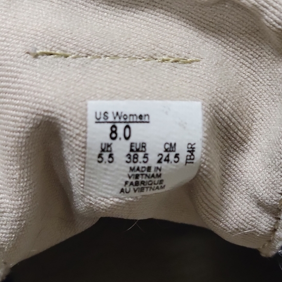 Vans Sz 8 Womens Tan Sneakers - Picture 9 of 9